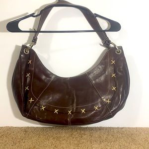 Bob Timberlake Leather Shoulder Bag